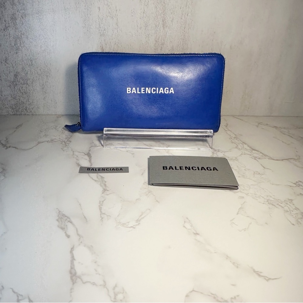 Balenciaga Blue Wallet